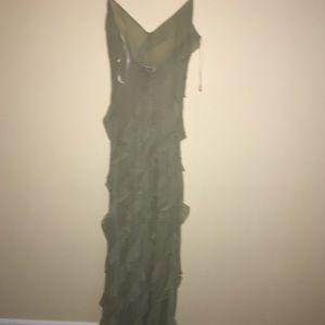 Chetta B 100% silk sleeveless dress